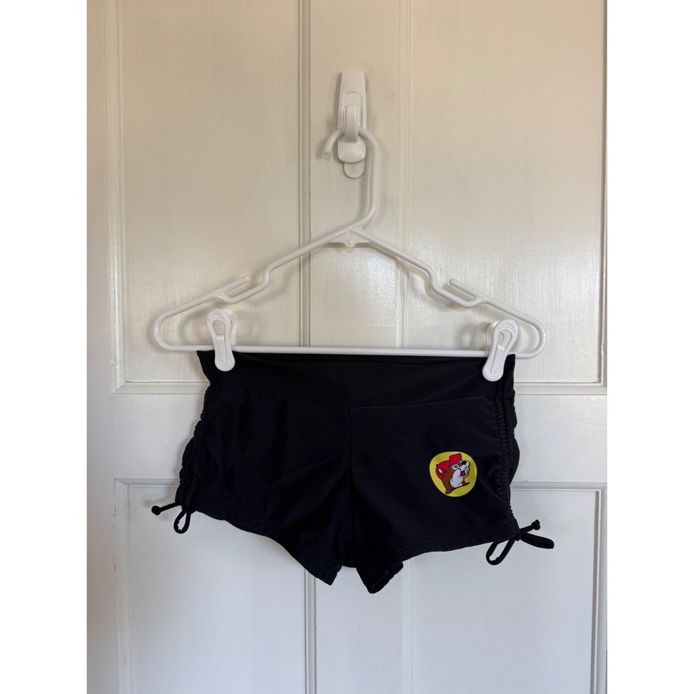 Buc-ees women's black swim bottoms size small